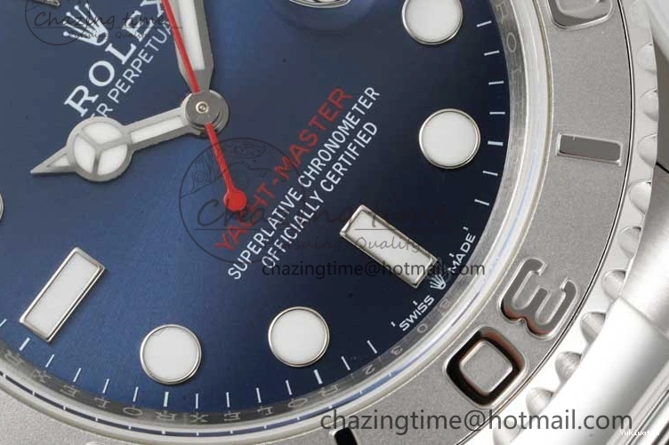 1:1 GSF A2836 SS Yacht-Master Best Bracelet on 126622 Edition Blue Dial 0514